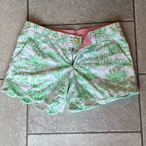Lilly Pulitzer shorts size 0